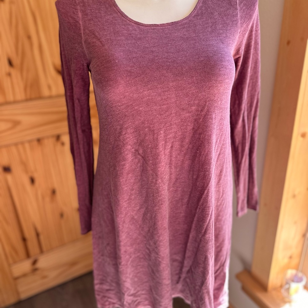 Women's Long Sleeve Top in Mauve